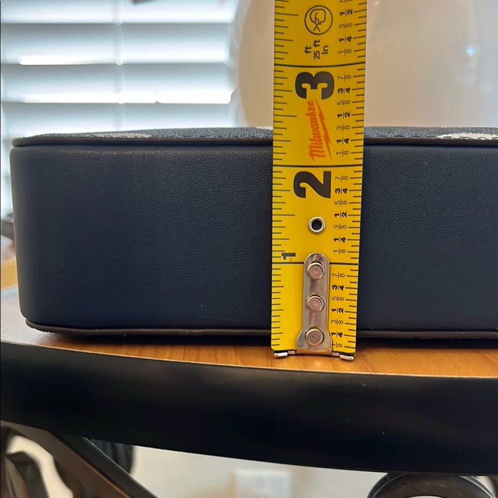 Michael Kors Navy & Silver Crossbody Bag with Polka Dot Design - Picture 9 of 12